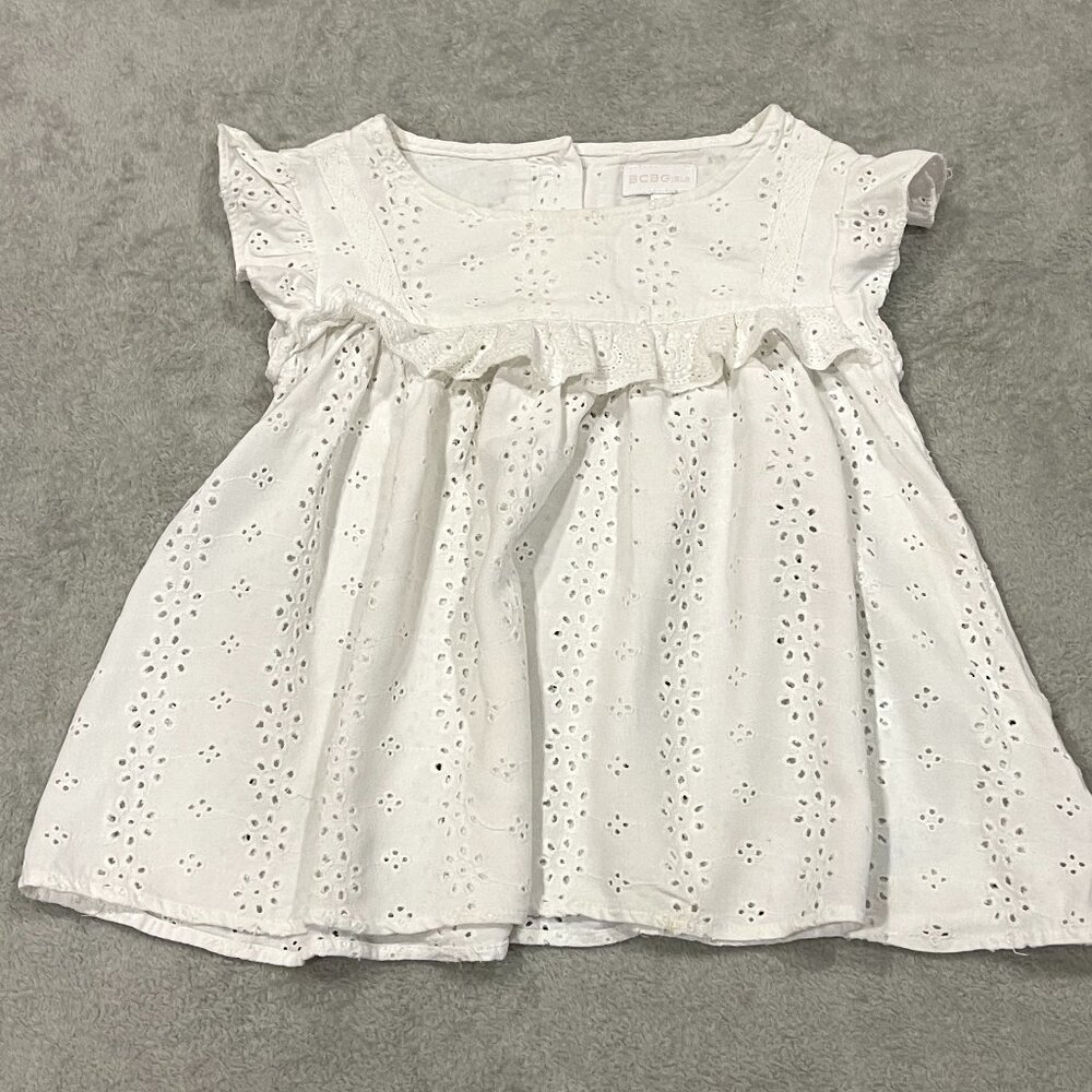Kids 3T White BCBG Top